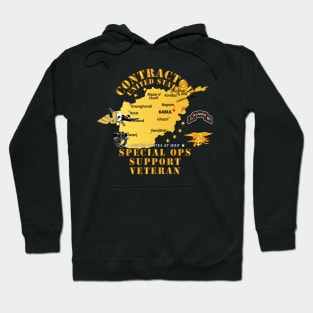 Contractor - Special Ops Support Veteran - Afghanistan Hoodie